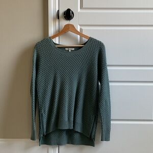 Madewell Textured Teal Sweater